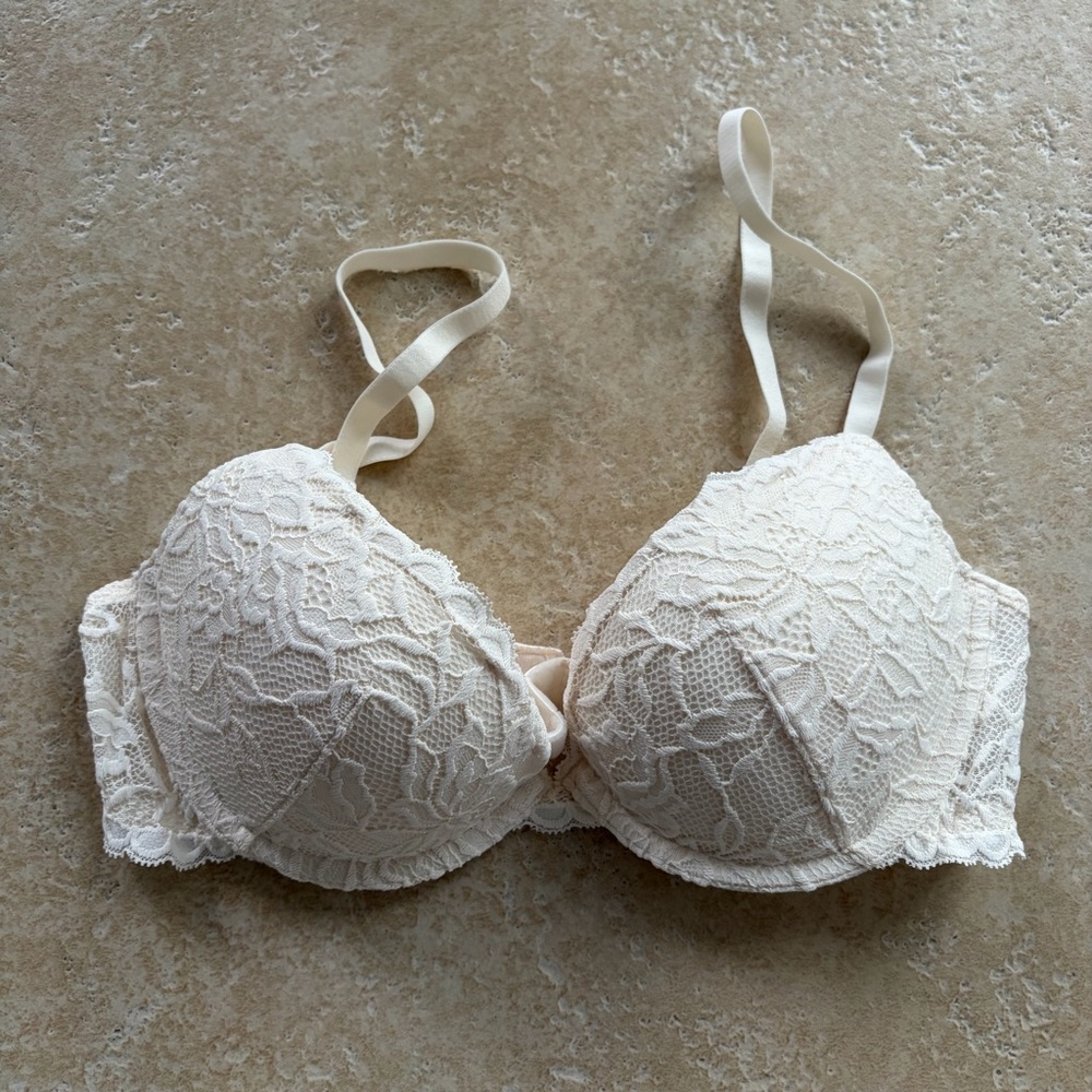 H&M Cream Lace Bra